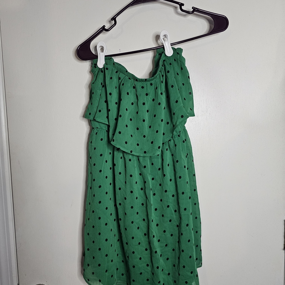 Torrid Emerald Green Smocked Crop Top